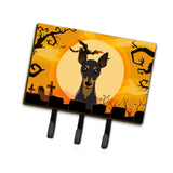 Caroline'S Treasures Bb1798Th68 Halloween Min Pin Leash Or Key Holder, Large, Multicolor