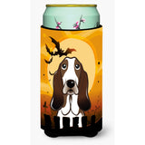 Caroline'S Treasures Halloween Basset Hound Tall Boy Koozie Hugger, Multicolor
