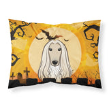 Caroline'S Treasures Bb1802Pillowcase Halloween Afghan Hound Fabric Standard Pillowcase, Large, Multicolor