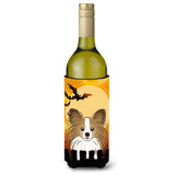 Caroline'S Treasures Halloween Papillon Wine Bottle Koozie Hugger, 750 Ml, Multicolor