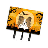 Caroline'S Treasures Bb1806Th68 Halloween Papillion Leash Or Key Holder, Large, Multicolor