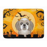 Caroline'S Treasures Halloween Gray Silver Shih Tzu, 19 X 27, Multicolor