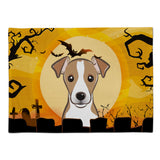 Caroline'S Treasures Bb1818Plmt Halloween Jack Russell Terrier Fabric Placemat, Multicolor