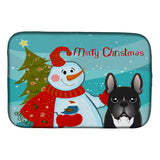 Caroline'S Treasures Bb1847Ddm Dish Drying Mat, 14 X 21, Snowman