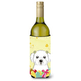 Caroline'S Treasures Bb1890Literk Maltese Easter Egg Hunt Wine Bottle Hugger Koozie, 750Ml, Multicolor