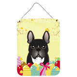Caroline'S Treasures French Bulldog Easter Egg Hunt Wall Or Door Hanging Prints Bb1909Ds1216, 16Hx12W, Multicolor