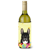 Caroline'S Treasures Bb1909Literk French Bulldog Easter Egg Hunt Wine Bottle Hugger Koozie, 750Ml, Multicolor