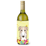 Caroline'S Treasures Bb1910Literk Borzoi Easter Egg Hunt Wine Bottle Hugger Koozie, 750Ml, Multicolor