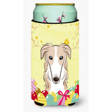 Caroline'S Treasures Bb1910Tbc Borzoi Easter Egg Hunt Tall Boy Hugger Koozie, Multicolor