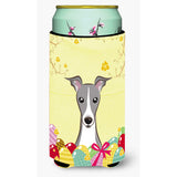 Caroline'S Treasures Bb1918Tbc Italian Greyhound Easter Egg Hunt Tall Boy Hugger Koozie, Multicolor