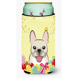 Caroline'S Treasures Bb1920Tbc French Bulldog Easter Egg Hunt Tall Boy Hugger Koozie, Multicolor