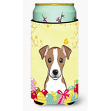 Caroline'S Treasures Bb1942Tbc Jack Russell Terrier Easter Egg Hunt Tall Boy Hugger Koozie, Multicolor