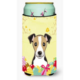 Caroline'S Treasures Bb1943Tbc Jack Russell Terrier Easter Egg Hunt Tall Boy Hugger Koozie, Multicolor