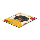 Caroline'S Treasures Longhair Black & Tan Dachshund Thanksgiving Mouse/Hot Pad Or Trivet (Bb2019Mp)
