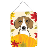 Caroline'S Treasures Beagle Thanksgiving Wall Or Door Hanging Prints Bb2045Ds1216, 16Hx12W, Multicolor
