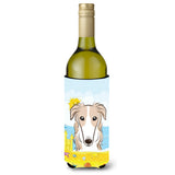 Caroline'S Treasures Bb2096Literk Borzoi Summer Beach Wine Bottle Hugger Koozie, 750Ml, Multicolor