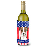 Caroline'S Treasures Bb2132Literk Jack Russell Terrier Wine Bottle Hugger Koozie, 750Ml, Multicolor