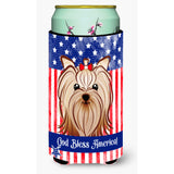 Caroline'S Treasures Bb2134Tbc Yorkie Yorkshire Terrier Tall Boy Hugger Koozie, Multicolor