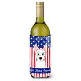 Caroline'S Treasures Bb2156Literk Westie Wine Bottle Hugger Koozie, 750Ml, Multicolor