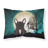 Caroline'S Treasures Halloween Scary French Bulldog Brindle Fabric Standard Pillowcase Bb2199Pillowcase, Multicolor
