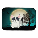 Caroline'S Treasures Adds A Touch Of Flair Dish Drying Mat, 14 X 21, Halloween