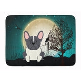 Caroline'S Treasures Halloween French Bulldog Black White Floor Mat, 19 X 27, Multicolor