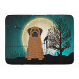 Caroline'S Treasures Halloween Scary Mastiff Brindle Floor Mat, 19 X 27, Multicolor