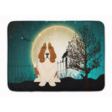 Caroline'S Treasures Halloween Scary Basset Hound Floor Mat, 19 X 27, Multicolor