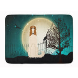 Caroline'S Treasures Halloween Scary Borzoi Floor Mat, 19 X 27, Multicolor