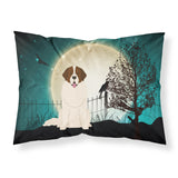 Caroline'S Treasures Halloween Scary Moscow Watchdog Fabric Standard Pillowcase Bb2217Pillowcase, Multicolor
