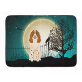 Caroline'S Treasures Halloween Scary Russian Spaniel Floor Mat, 19 X 27, Multicolor