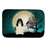 Caroline'S Treasures Halloween Scary Swiss Hound Dish Drying Mat, 14 X 21