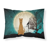 Caroline'S Treasures Halloween Scary Irish Terrier Fabric Standard Pillowcase Bb2252Pillowcase