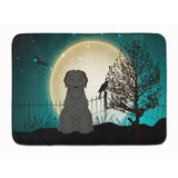 Caroline'S Treasures Halloween Scary Briard Black Floor Mat, 19 X 27, Multicolor