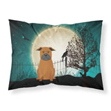 Caroline'S Treasures Halloween Scary Chinese Chongqing Dog Fabric Standard Pillowcase Bb2301Pillowcase, Multicolor