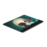 Caroline'S Treasures Halloween Wire Haired Dachshund Chocolate Mouse Pad, Multicolor, 7.75X9.25 (Bb2319Mp)