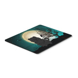 Caroline'S Treasures Halloween Scary Chow Chow Black Mouse Pad, Multicolor, 7.75X9.25 (Bb2333Mp)