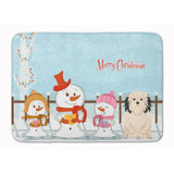 Caroline'S Treasures Merry Christmas Carolers Lowchen Floor Mat, 19 X 27, Multicolor