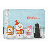 Caroline'S Treasures Merry Christmas Black Russian Terrier Floor Mat, 19 X 27, Multicolor