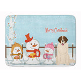Caroline'S Treasures Merry Christmas Moscow Watchdog Floor Mat, 19 X 27, Multicolor