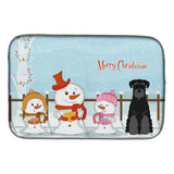 Caroline'S Treasures Bb2363Ddm Dish Drying Mat, 14 X 21, Christmas Carolers