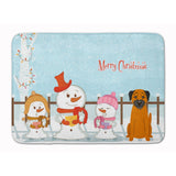 Caroline'S Treasures Merry Christmas Carolers Border Terrier Floor Mat, 19 X 27, Multicolor
