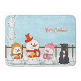 Caroline'S Treasures Christmas Staffordshire Bull Terrier Floor Mat, 19 X 27, Multicolor