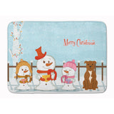 Caroline'S Treasures Christmas Staffordshire Bull Terrier, 19 X 27, Multicolor