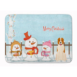 Caroline'S Treasures Christmas Central Asian Shepherd Dog Floor Mat, 19 X 27, Multicolor