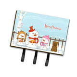 Caroline'S Treasures Christmas Carolers Merry Glen Of Imal Tan Leash Or Key Holder Bb2391Th68, Triple