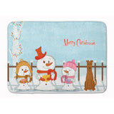 Caroline'S Treasures Merry Christmas Carolers Irish Terrier Floor Mat, 19 X 27, Multicolor