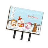 Caroline'S Treasures Christmas Carolers Merry Irish Terrier Leash Or Key Holder Bb2393Th68, Triple