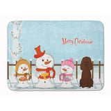 Caroline'S Treasures Merry Christmas Irish Water Spaniel Floor Mat, 19 X 27, Multicolor