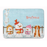 Caroline'S Treasures Merry Christmas English Foxhound Floor Mat, 19 X 27, Multicolor